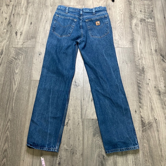 Carhartt Men's Relaxed Fit Cotton Jeans Size 32x32 - Picture 10 of 11